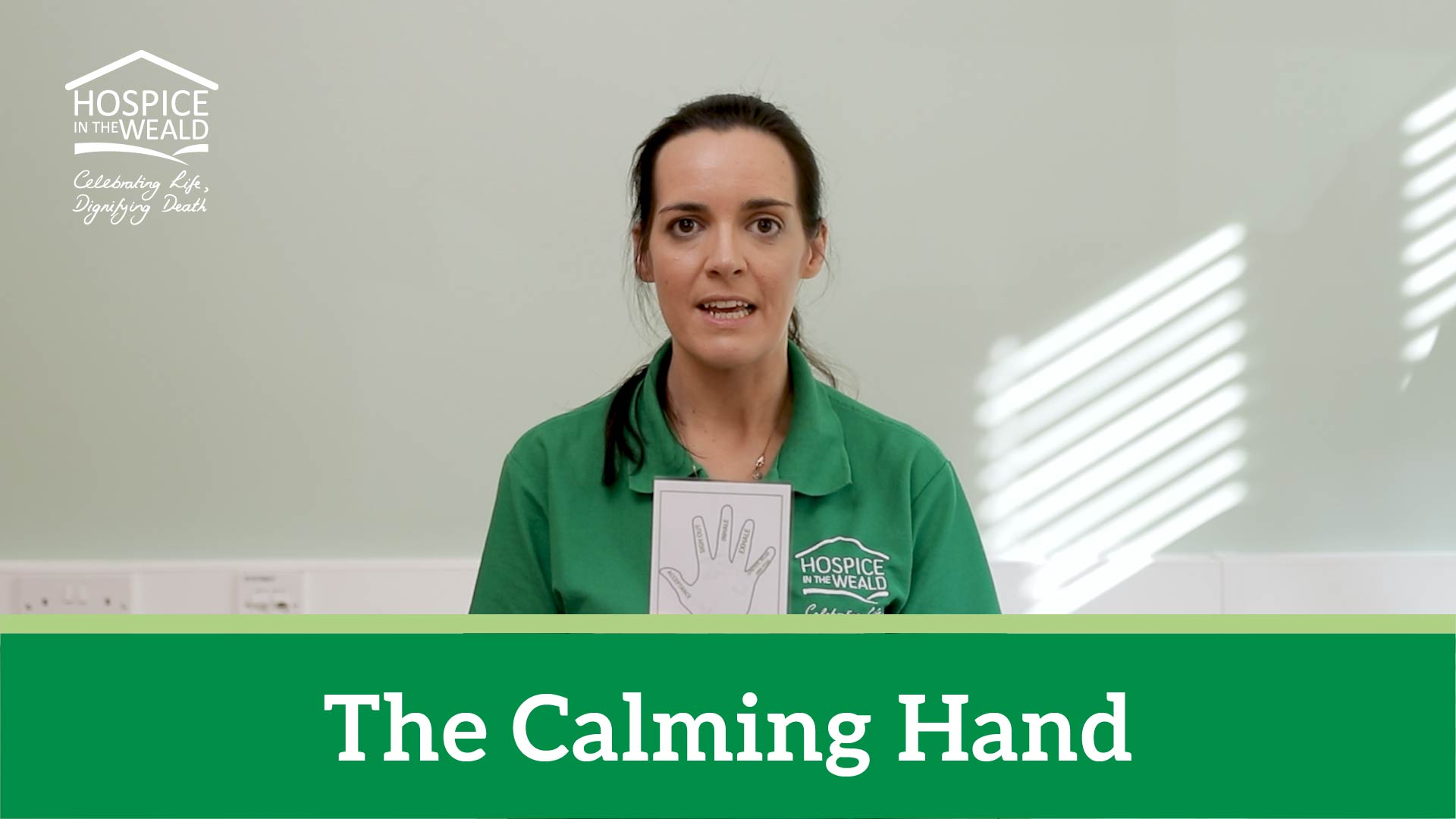 The Calming Hand | Therapies | Help Hub | Hospice in the Weald